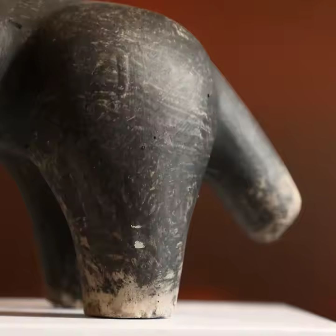 Sun Lion Cement Ornament FF-N25001 -  Home Decor Figurines - ebarza Furniture UAE | Shop Modern Furniture in Abu Dhabi & Dubai - مفروشات ايبازرا في الامارات | تسوق اثاث عصري وديكورات مميزة في دبي وابوظبي