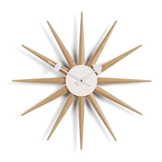 Sun Wall Clock Cw08-N -  Clocks | ساعة حائط صن - ebarza Furniture UAE | Shop Modern Furniture in Abu Dhabi & Dubai - مفروشات ايبازرا في الامارات | تسوق اثاث عصري وديكورات مميزة في دبي وابوظبي
