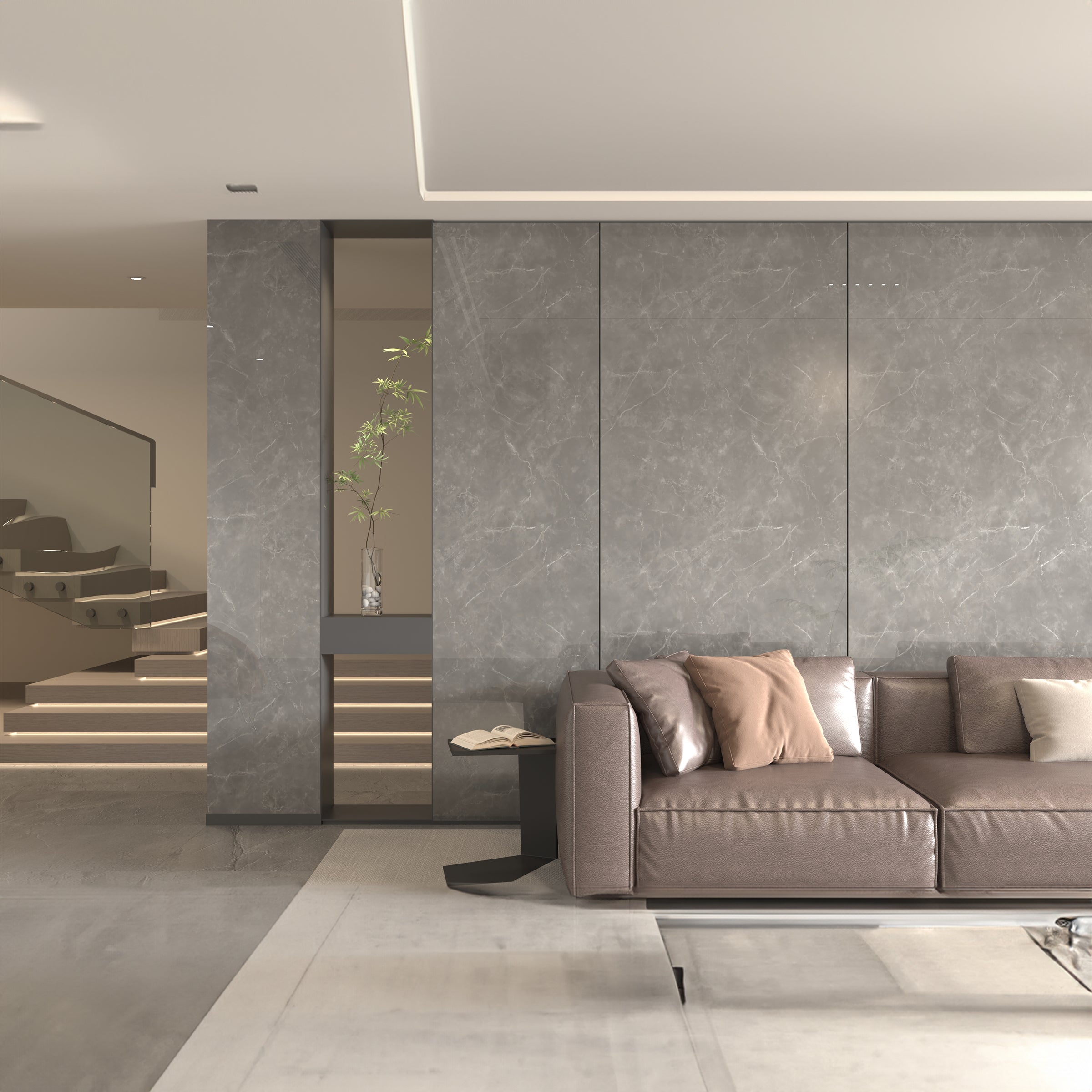 Super Matte UV MDF (122 X 280X1.8CM, E2,700kg/m3, Protective Film) WQ775SM -  Wall Panels - ebarza Furniture UAE | Shop Modern Furniture in Abu Dhabi & Dubai - مفروشات ايبازرا في الامارات | تسوق اثاث عصري وديكورات مميزة في دبي وابوظبي