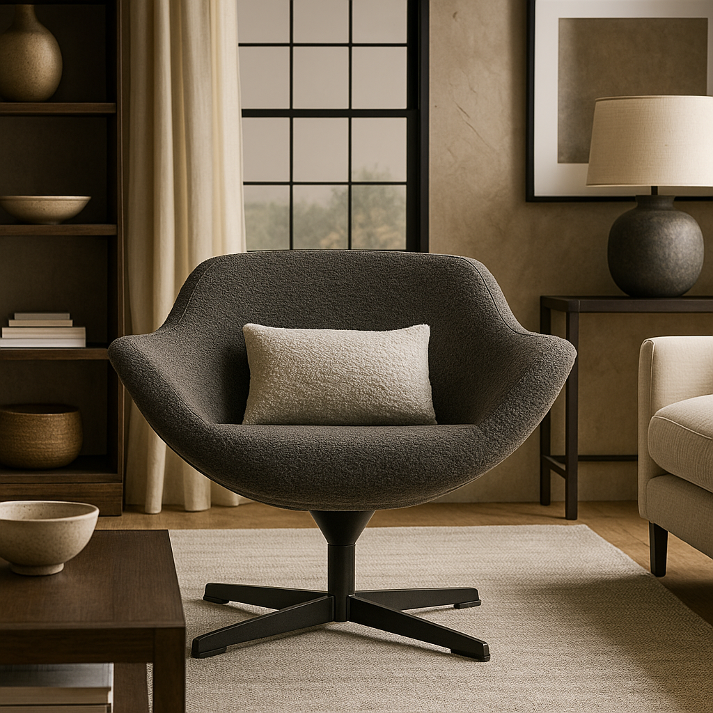 Teddy Lounge Chair BC679-1 -  Lounge Chairs - ebarza Furniture UAE | Shop Modern Furniture in Abu Dhabi & Dubai - مفروشات ايبازرا في الامارات | تسوق اثاث عصري وديكورات مميزة في دبي وابوظبي