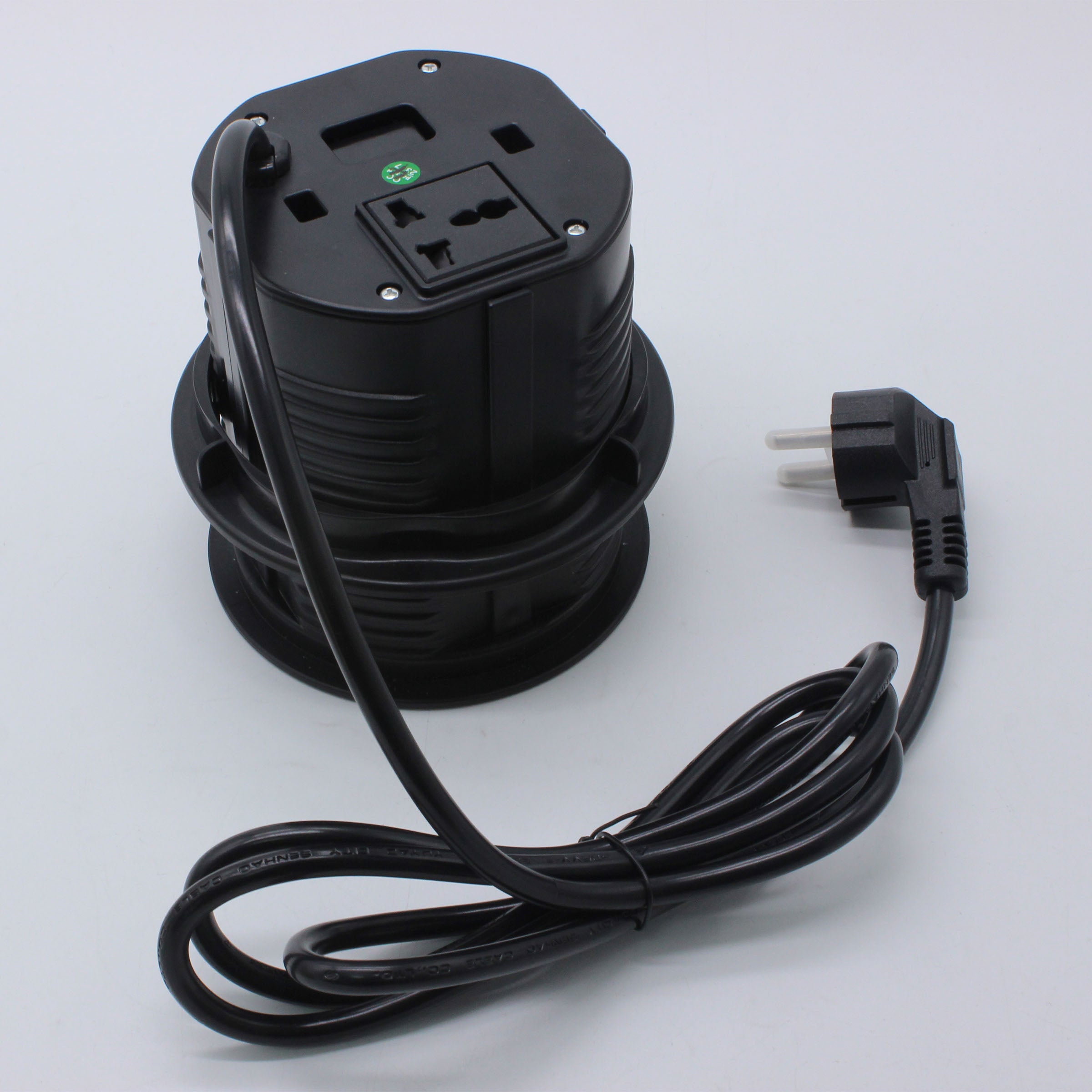 Tempered Glass Pop Up Socket JXB-015A -  Smart Sockets - ebarza Furniture UAE | Shop Modern Furniture in Abu Dhabi & Dubai - مفروشات ايبازرا في الامارات | تسوق اثاث عصري وديكورات مميزة في دبي وابوظبي