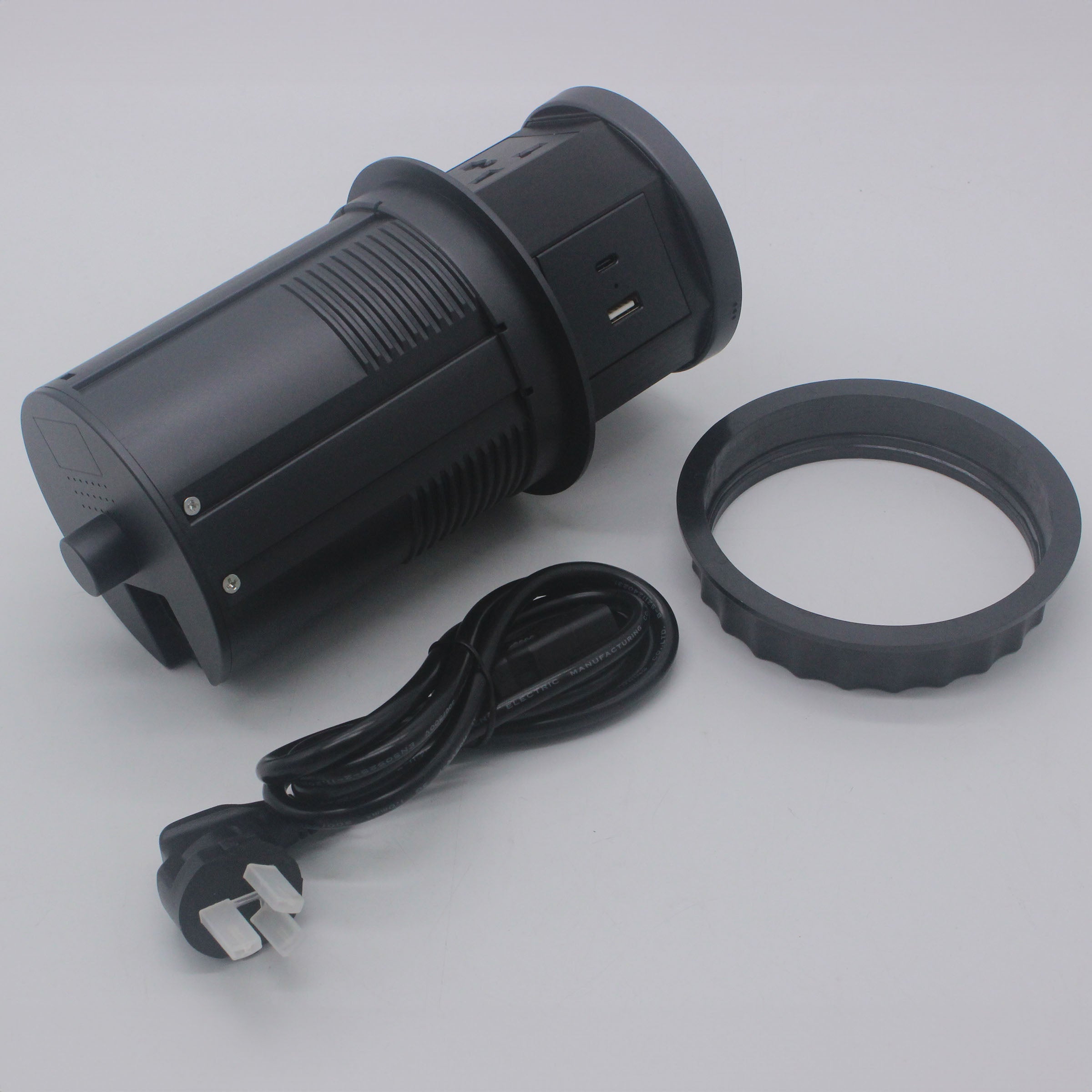 Tempered Glass Pop Up Socket JXB-015B -  Smart Sockets - ebarza Furniture UAE | Shop Modern Furniture in Abu Dhabi & Dubai - مفروشات ايبازرا في الامارات | تسوق اثاث عصري وديكورات مميزة في دبي وابوظبي