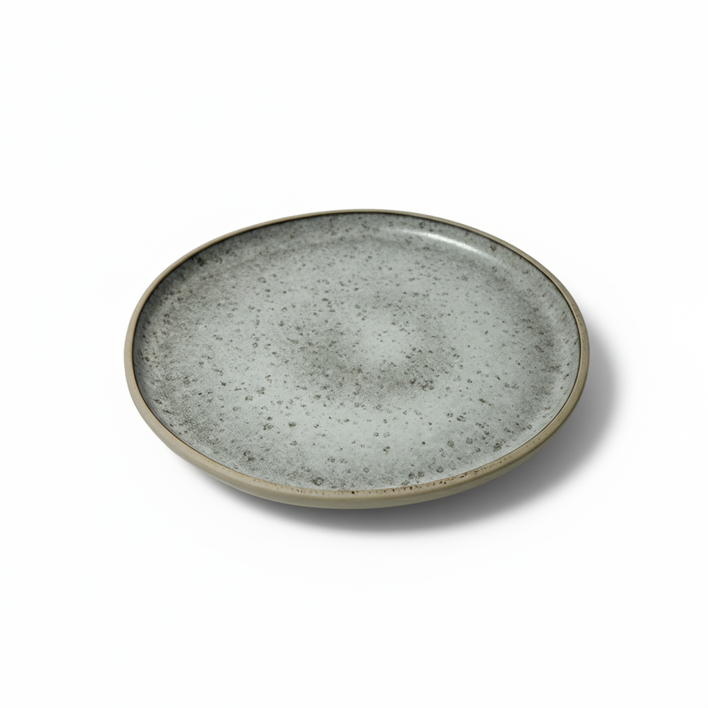 BEACON Terra Ceramic Plate E837-P-08268, 11-inch, white ceramic dinner plate with a smooth finish.