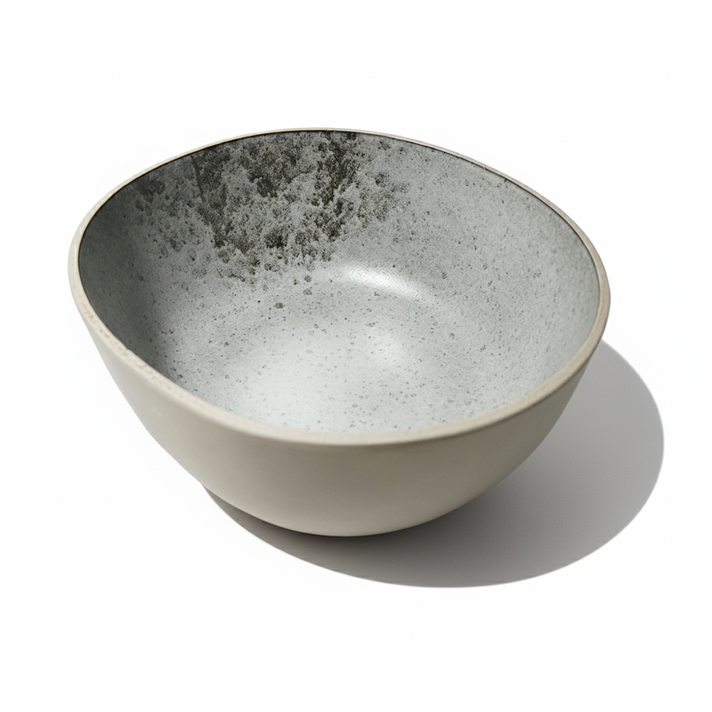 Set of BEACON Terra dinnerware stoneware bowls for salads, desserts, and cereals, with a simple, elegant design.