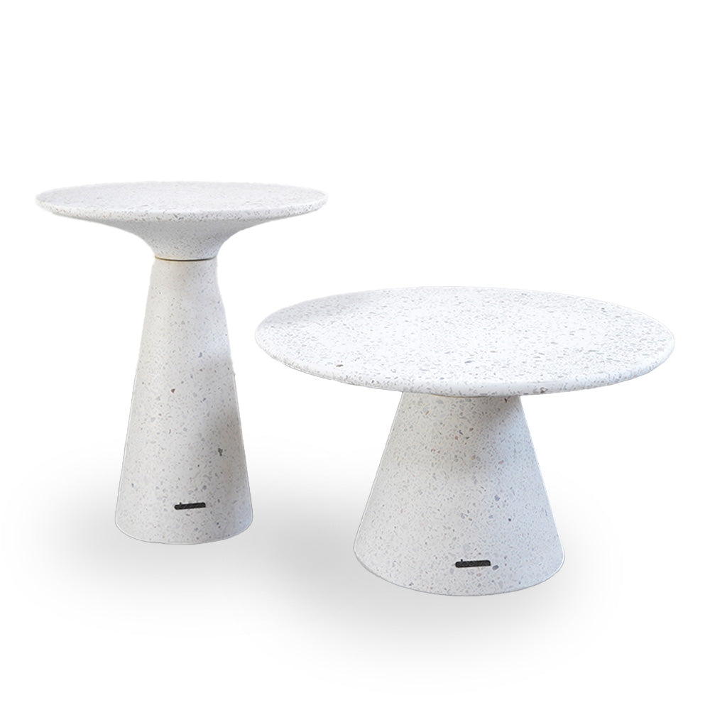 Terrazzo D60 Side Table N012-56 -  Side Tables - ebarza Furniture UAE | Shop Modern Furniture in Abu Dhabi & Dubai - مفروشات ايبازرا في الامارات | تسوق اثاث عصري وديكورات مميزة في دبي وابوظبي