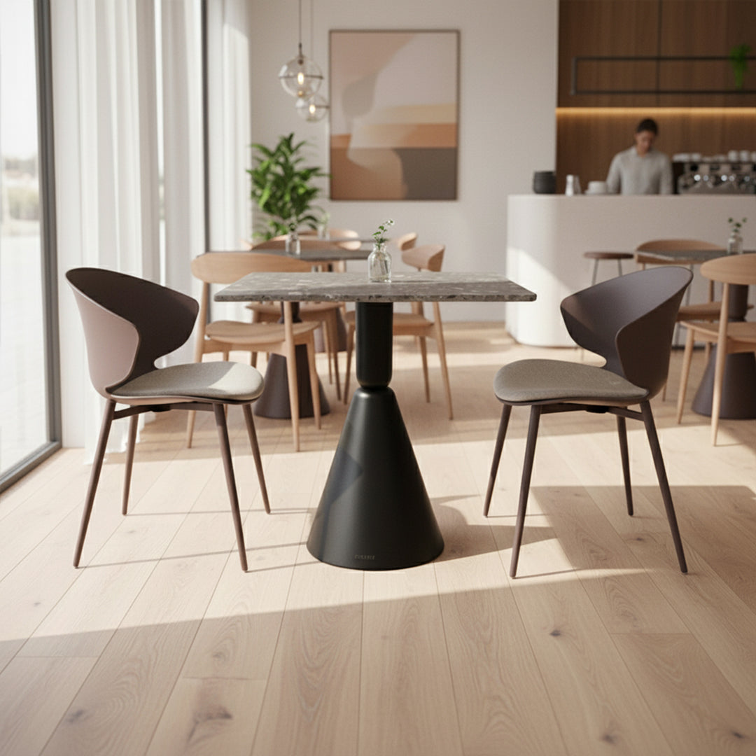 BEACON terrazzo table top 301-N0370 with colorful speckled surface, designed for durable, stylish table tops.