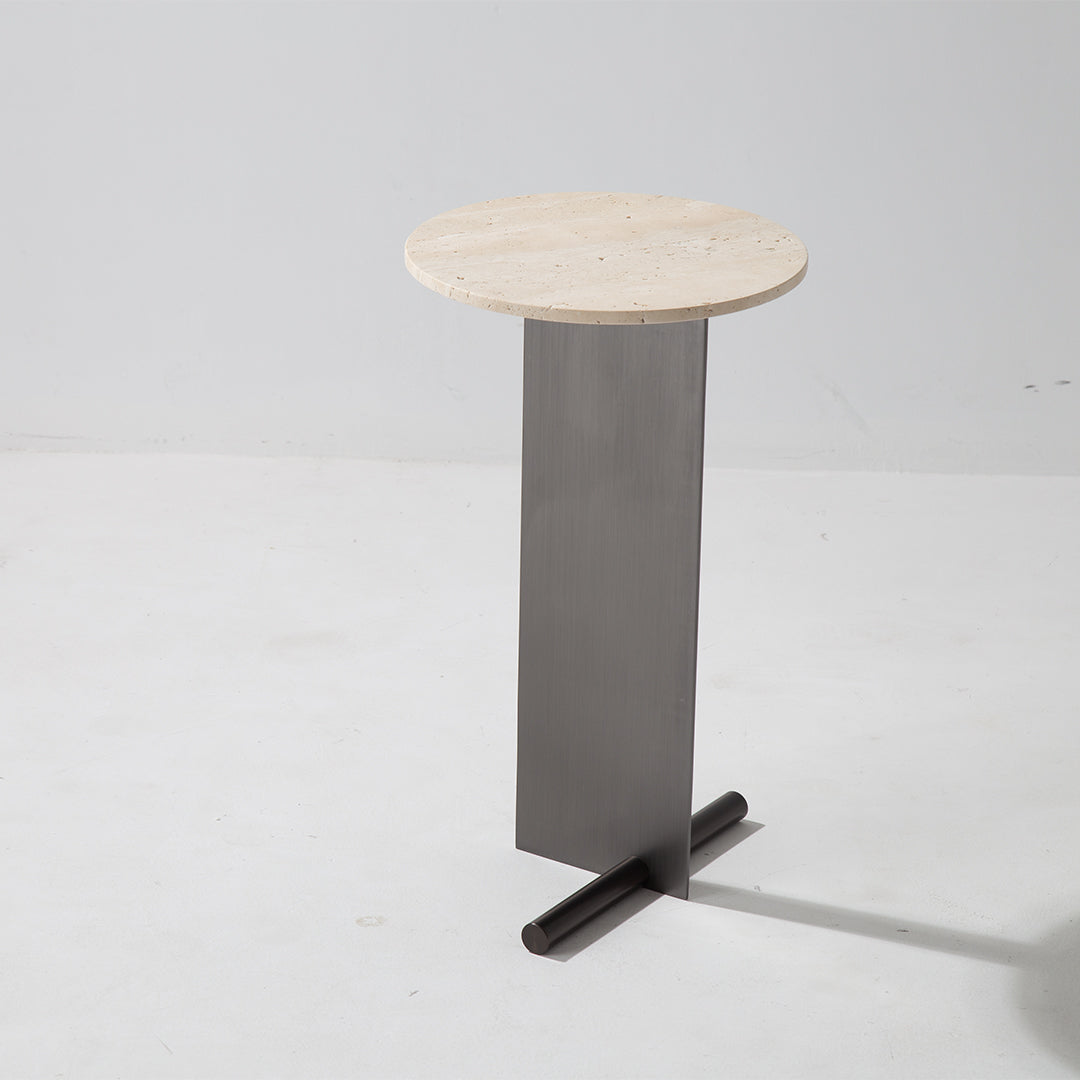 BEACON travertine coffee table JA053-A featuring a sleek rectangular design with natural stone surface and modern style.