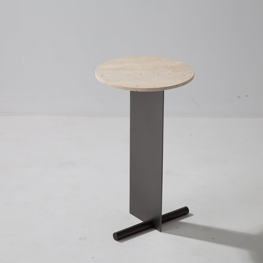 BEACON JA053-A travertine coffee table with sleek rectangular top and sturdy base, modern design for living room decor.