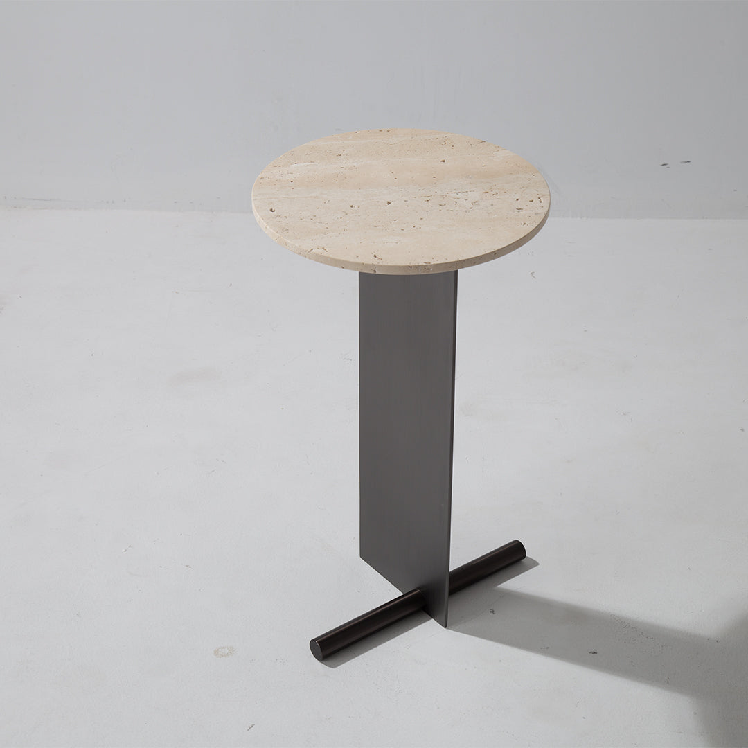 Beige travertine coffee table with sleek rectangular design from BEACON JIADG, modern style for living room decor.