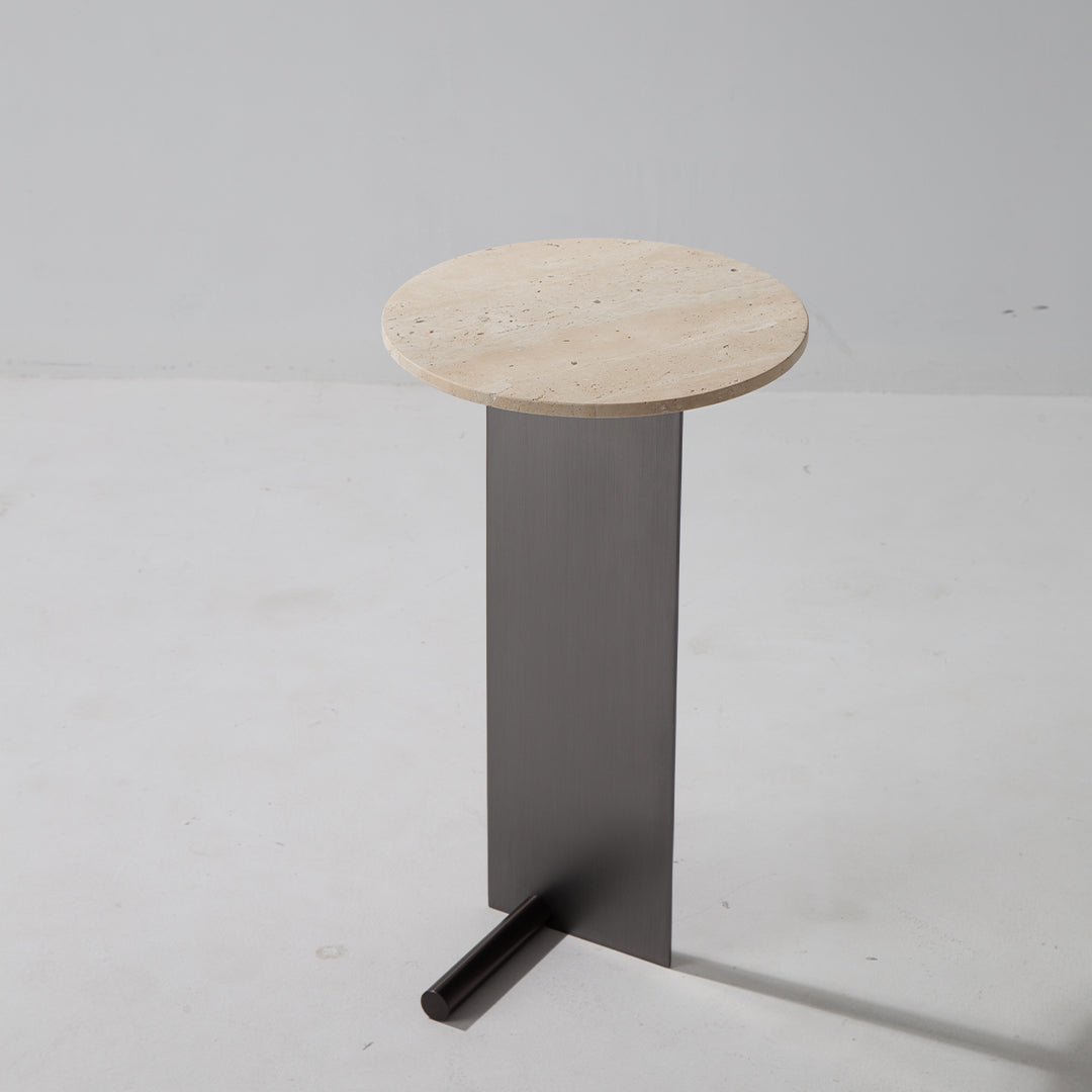 BEACON travertine coffee table JA053-A with sleek rectangular design, natural stone surface, and modern style for living rooms.