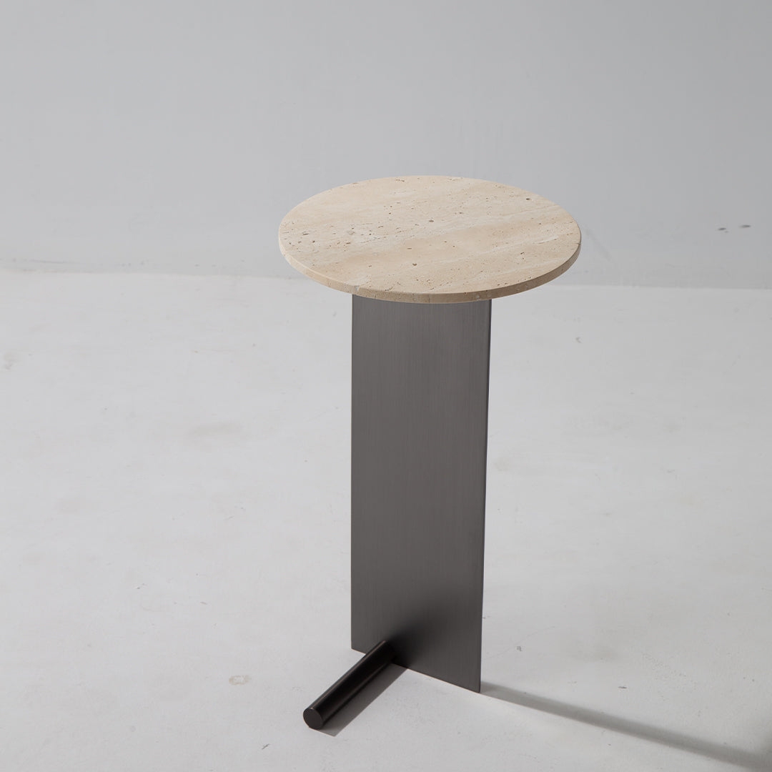 BEACON travertine coffee table JA053-A with sleek design and natural stone surface, perfect for modern living rooms.