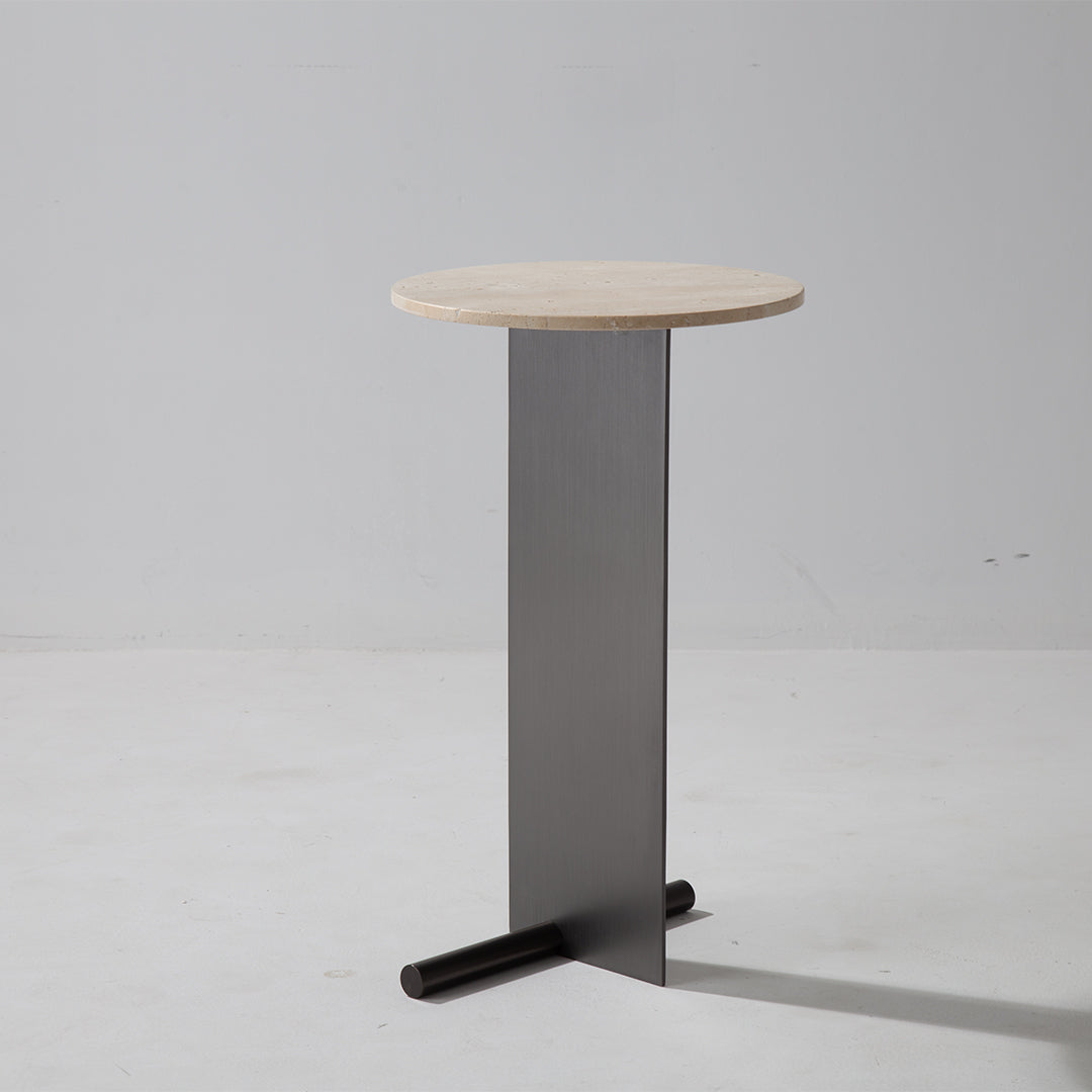BEACON JA053-A travertine coffee table with a sleek rectangular design, featuring natural stone surface and modern style.