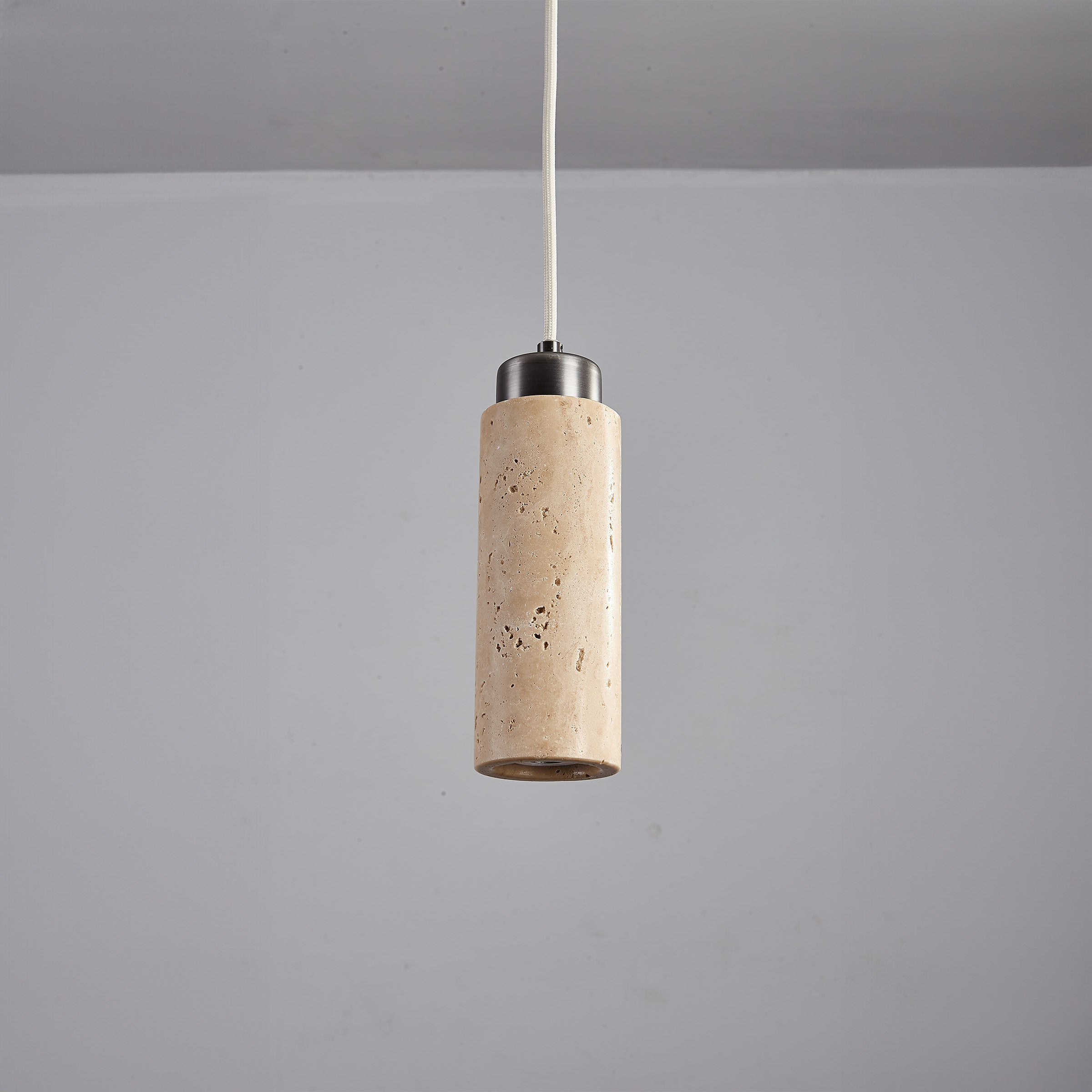 BEACON JIADG travertine pendant lamp 60005-1P hanging fixture with natural stone finish, modern pendant lamps for stylish interior lighting