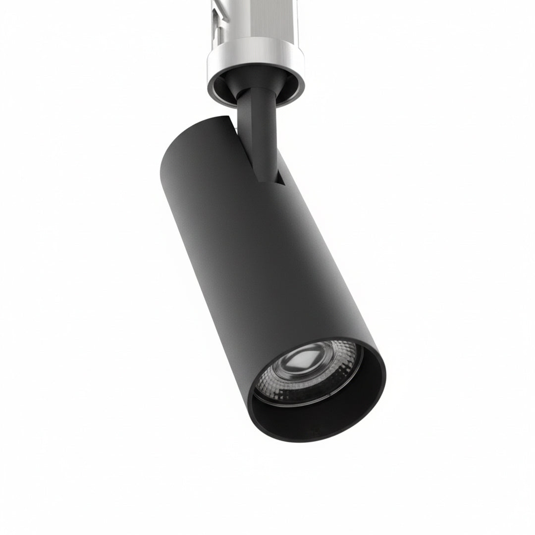 Trimless black ceiling lamp from BEACON, model MJ-6110/MJ-6101B, sleek modern ceiling lighting fixture for contemporary interiors.