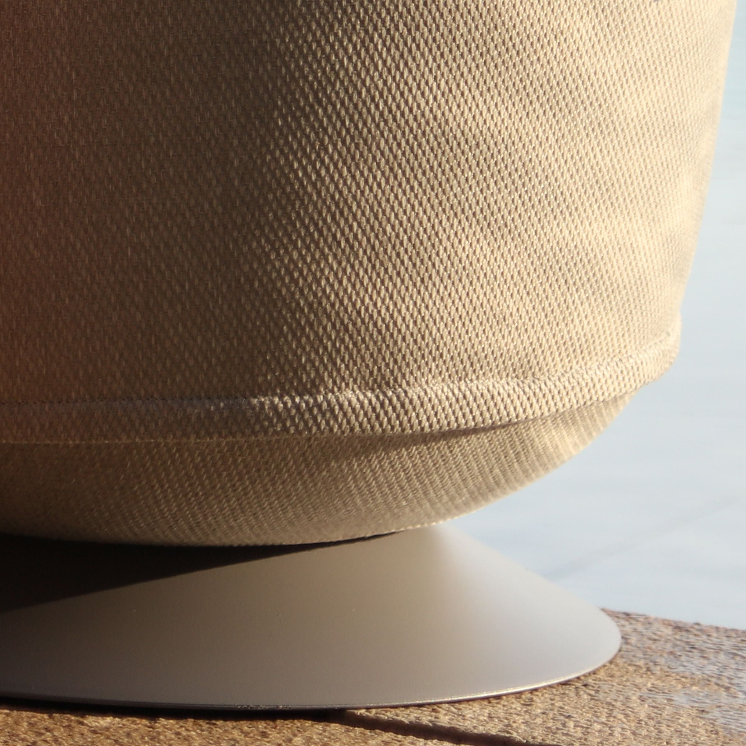UFO Outdoor Small Stool Sand Matte Pouf Matt-UFO-Pouf -  Outdoor Chairs - ebarza Furniture UAE | Shop Modern Furniture in Abu Dhabi & Dubai - مفروشات ايبازرا في الامارات | تسوق اثاث عصري وديكورات مميزة في دبي وابوظبي