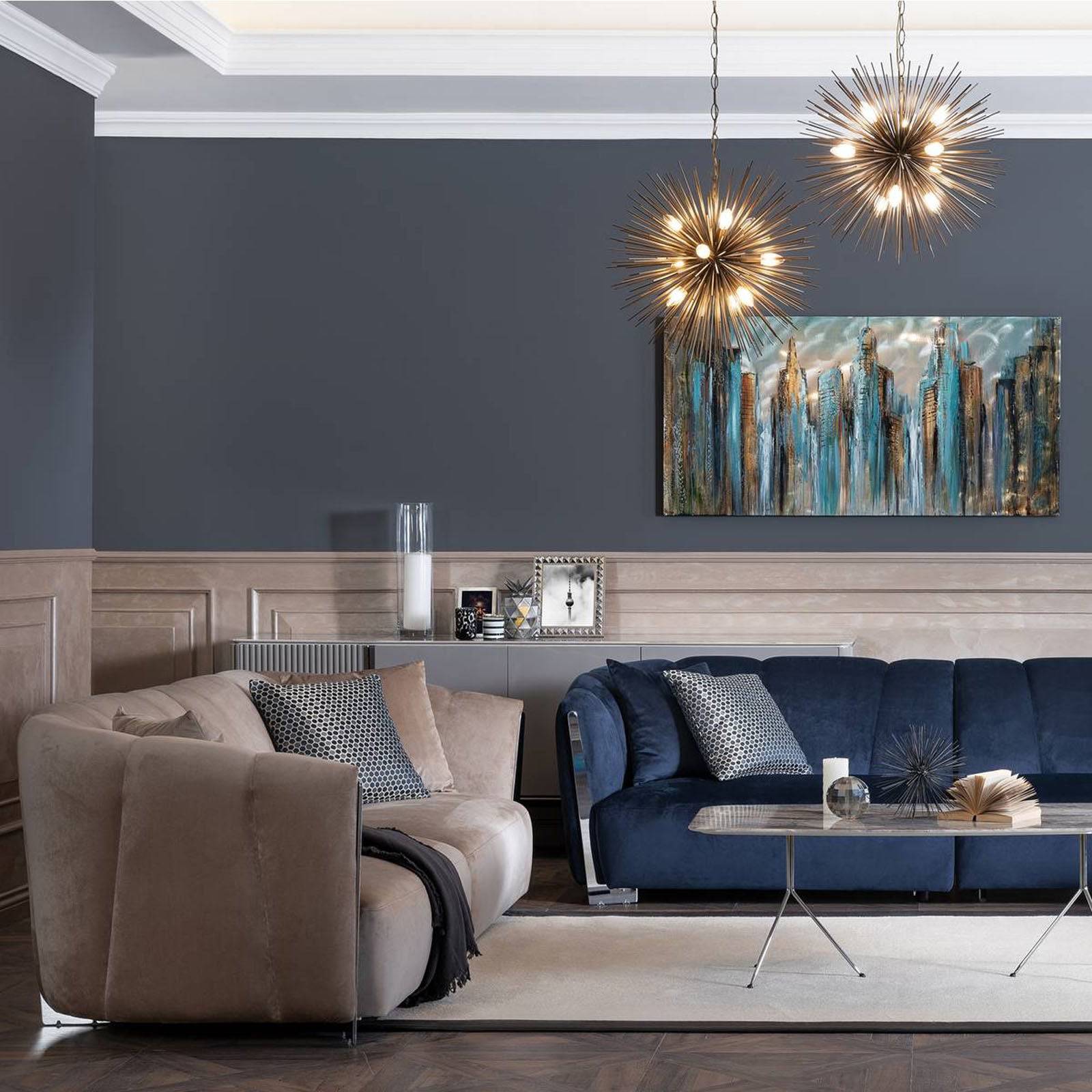 Ultra  3Seater Sofa Ultra-Blue -  Sofas | أريكة ألترا 3 مقاعد - ebarza Furniture UAE | Shop Modern Furniture in Abu Dhabi & Dubai - مفروشات ايبازرا في الامارات | تسوق اثاث عصري وديكورات مميزة في دبي وابوظبي