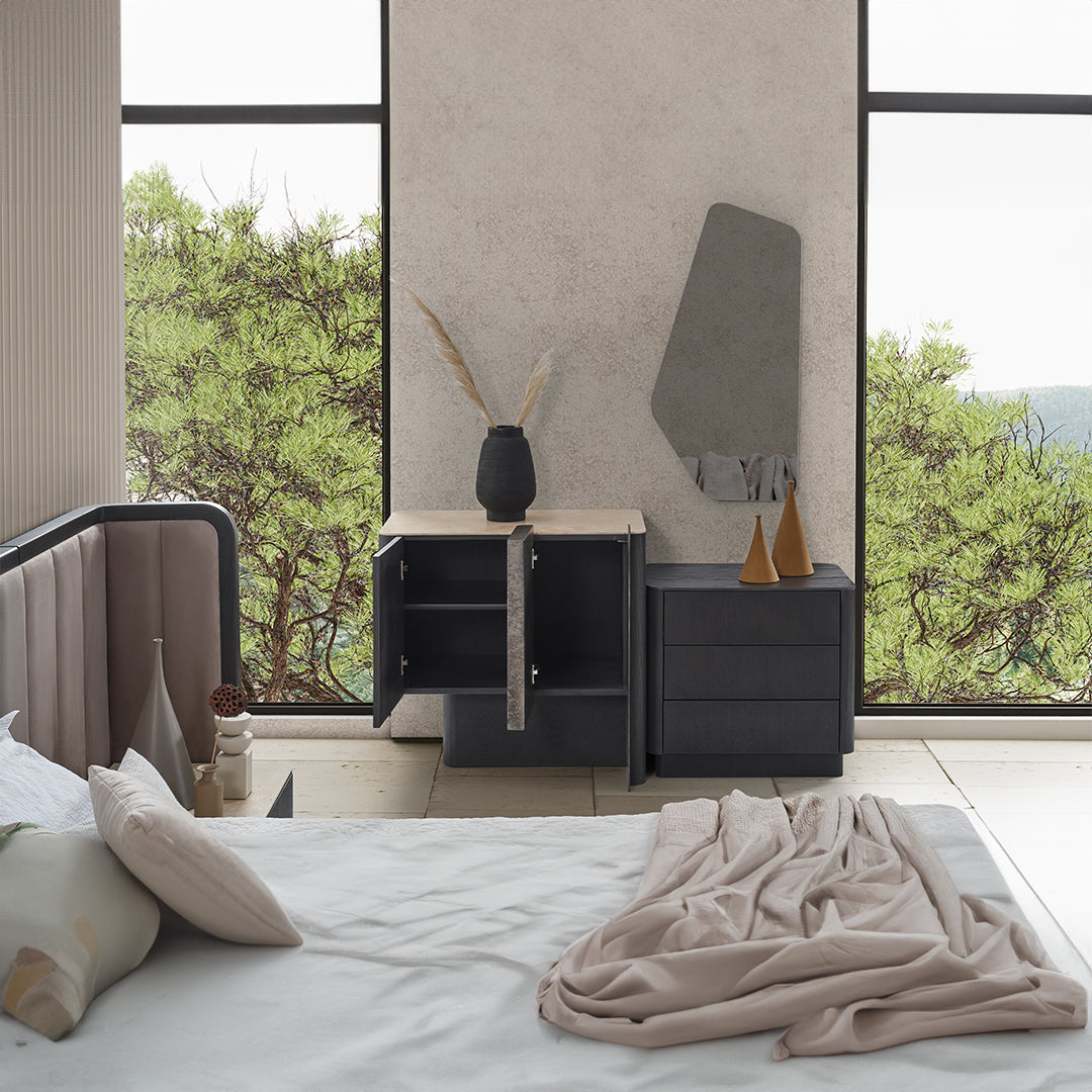 ECOLE LIVING UTOPIA MIRROR EL-MIRROR, modern wall mirror with sleek frame, designed for contemporary home decor.