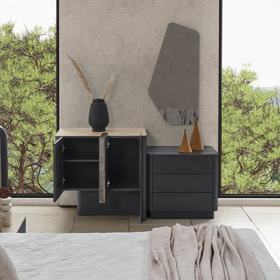 ECOLE LIVING UTOPIA MIRROR EL-MIRROR, modern wall mirror with sleek frame, designed for stylish home decor.