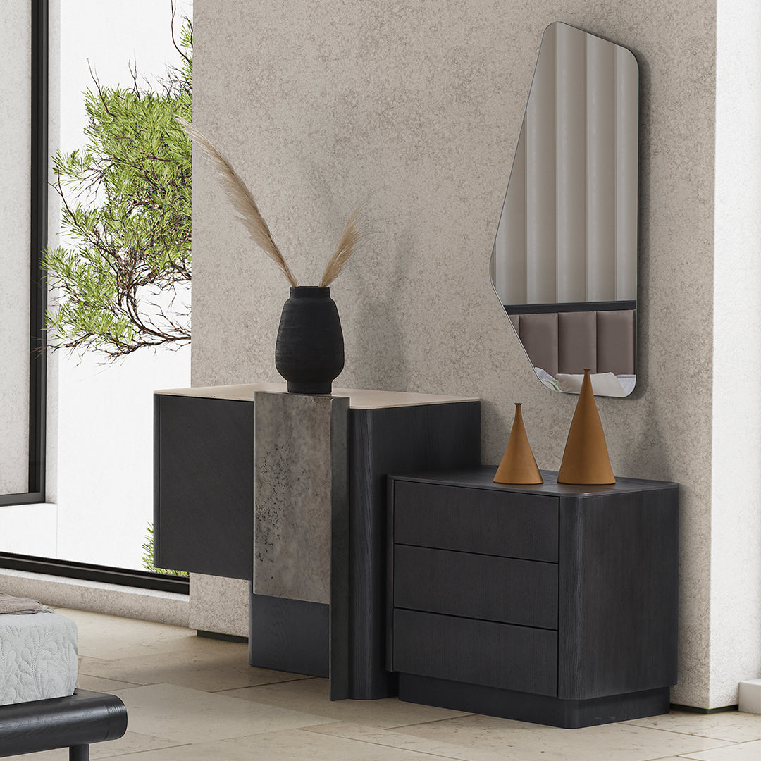 ECOLE LIVING UTOPIA MIRROR EL-MIRROR, modern glass mirror with sleek frame, ideal for contemporary interior decor.