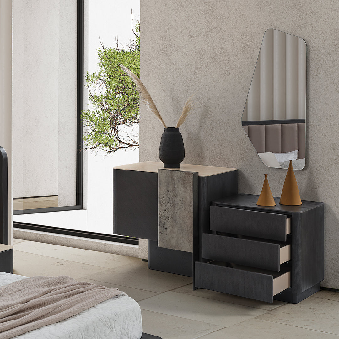 ECOLE LIVING UTOPIA MIRROR EL-MIRROR wall mirror with sleek frame, stylish design, and reflective glass surface.