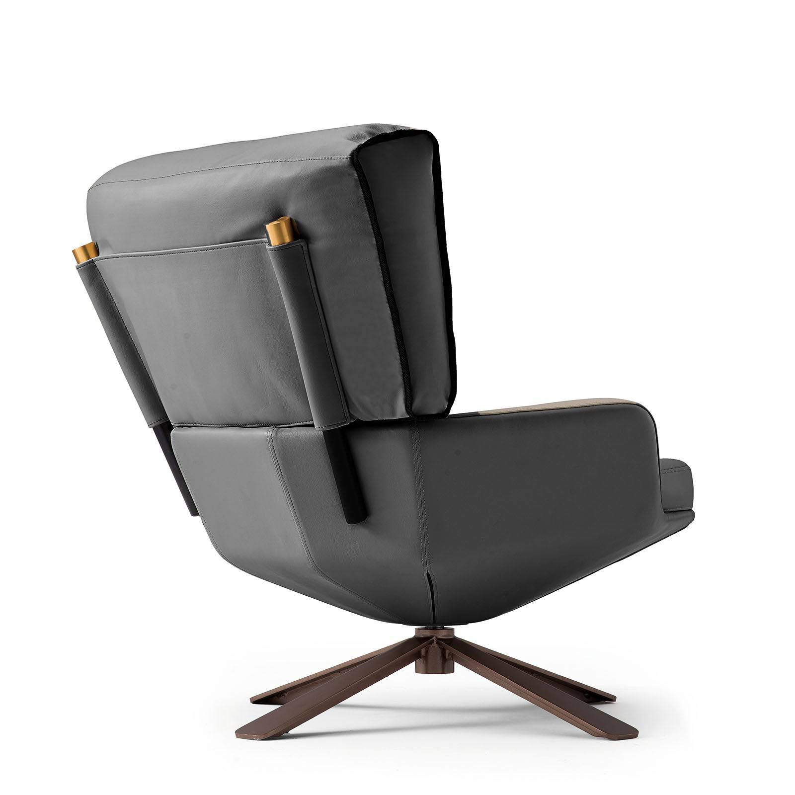 Varese Lounge Chair Lc043 -  Lounge Chairs | كرسي صالة فاريزي - ebarza Furniture UAE | Shop Modern Furniture in Abu Dhabi & Dubai - مفروشات ايبازرا في الامارات | تسوق اثاث عصري وديكورات مميزة في دبي وابوظبي
