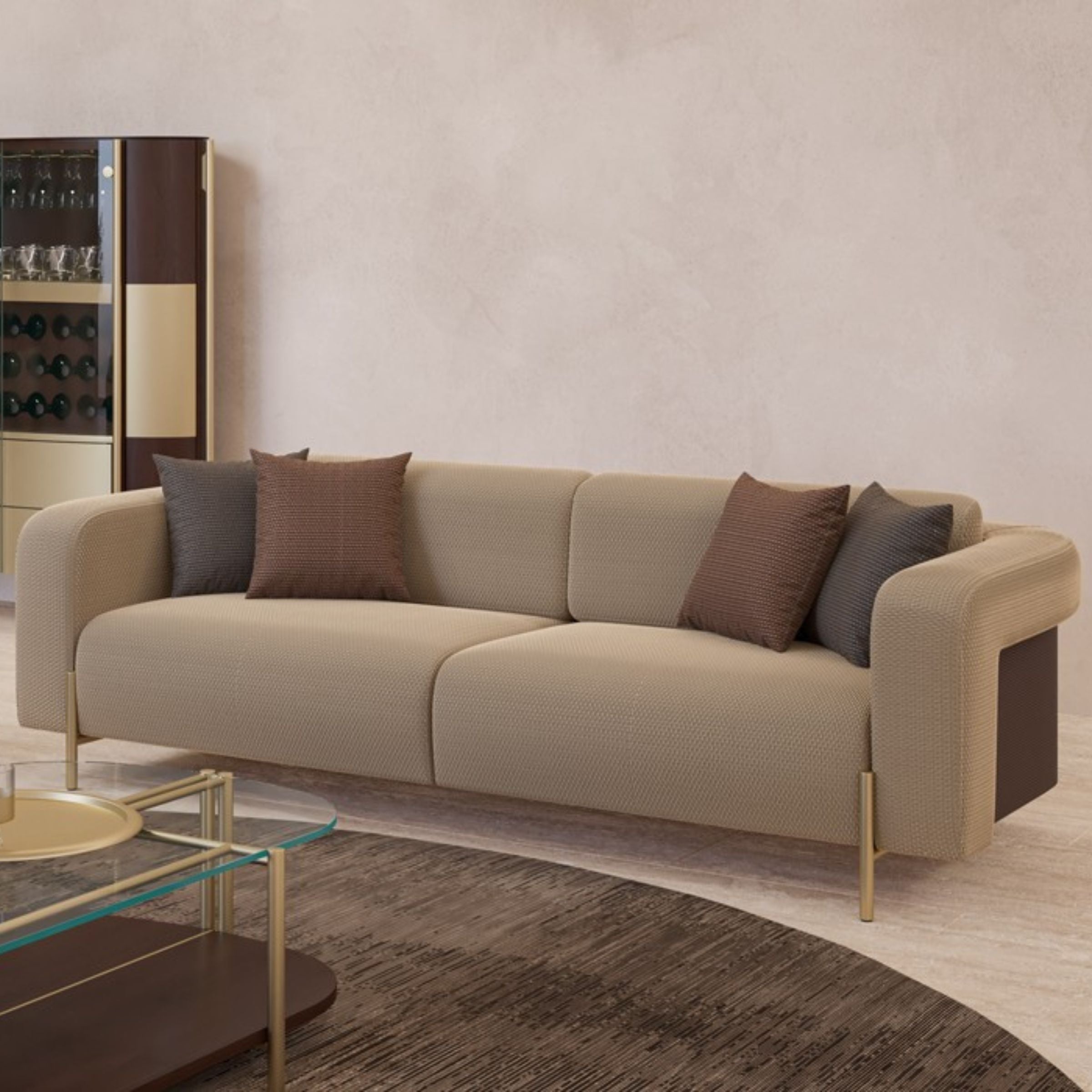 Vega  Cabinet VITVEG001 -  Shelves - ebarza Furniture UAE | Shop Modern Furniture in Abu Dhabi & Dubai - مفروشات ايبازرا في الامارات | تسوق اثاث عصري وديكورات مميزة في دبي وابوظبي