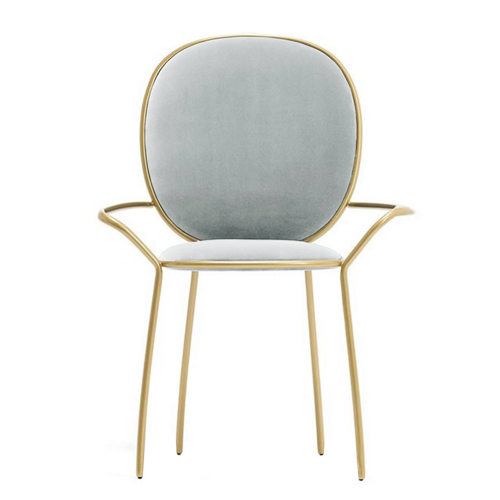 Velletri  Dinning Chair Tg-199-Grey -  Chairs | كرسي طعام فيليتري - ebarza Furniture UAE | Shop Modern Furniture in Abu Dhabi & Dubai - مفروشات ايبازرا في الامارات | تسوق اثاث عصري وديكورات مميزة في دبي وابوظبي