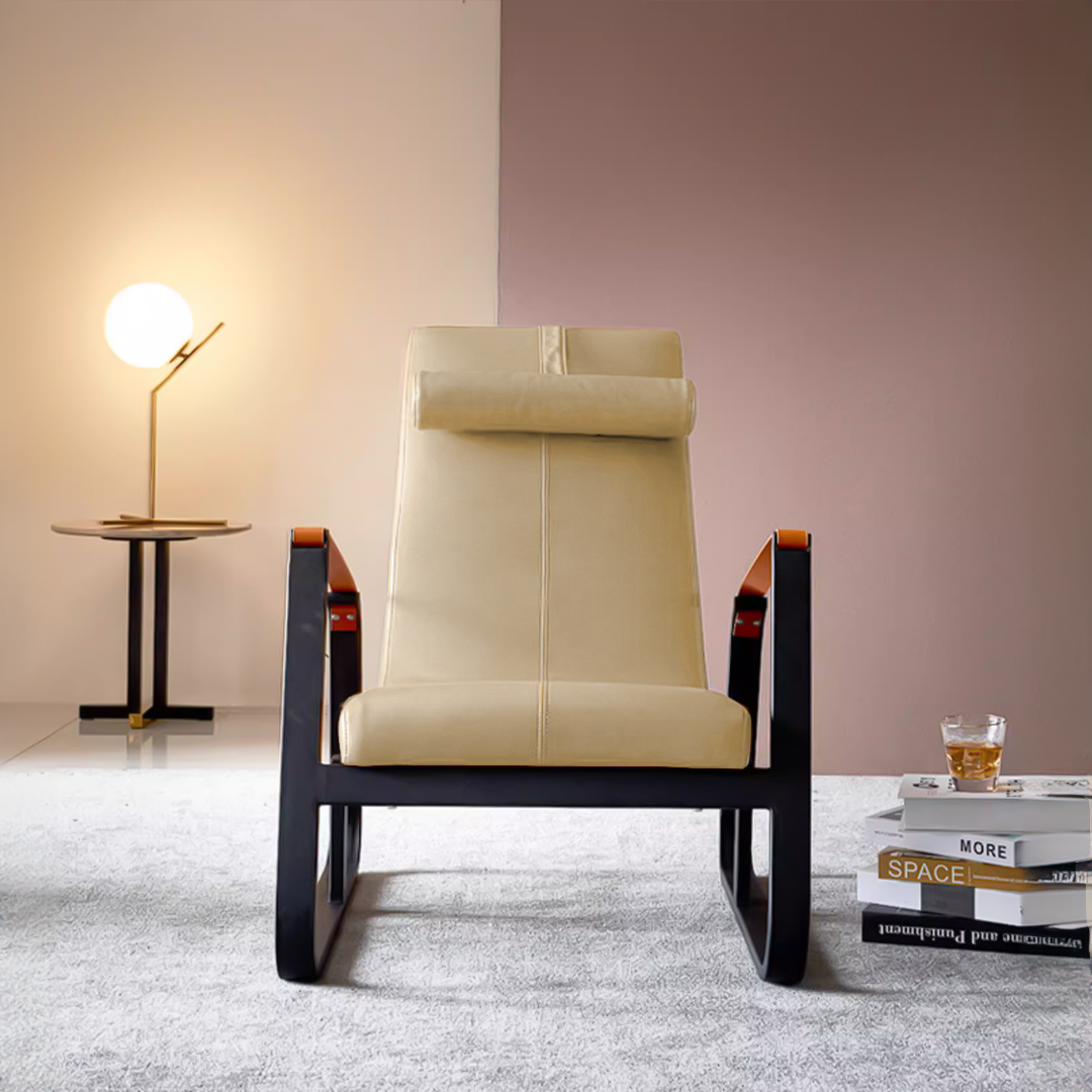 Verona Lounge Chair Microfiber Leather-Tx1014  LC013 -  Lounge Chairs - ebarza Furniture UAE | Shop Modern Furniture in Abu Dhabi & Dubai - مفروشات ايبازرا في الامارات | تسوق اثاث عصري وديكورات مميزة في دبي وابوظبي