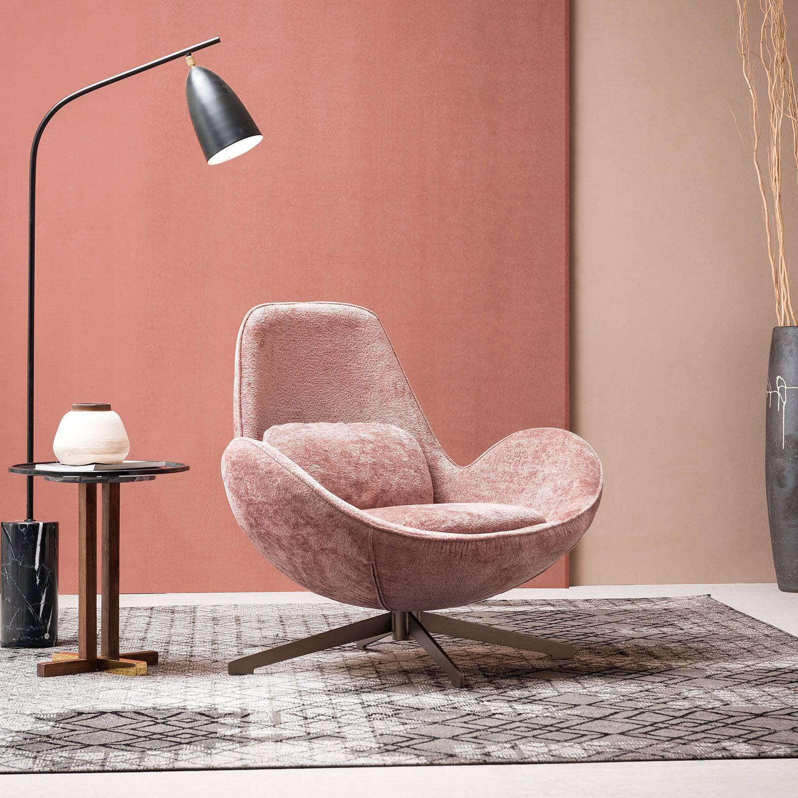 Buy Vigo Swivel Lounge Chair Lc017P ebarza Modern Furniture in Abu