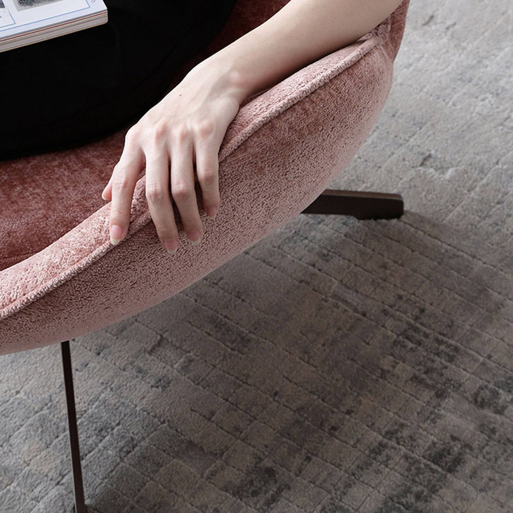 Buy Vigo Swivel Lounge Chair Lc017P ebarza Modern Furniture in Abu