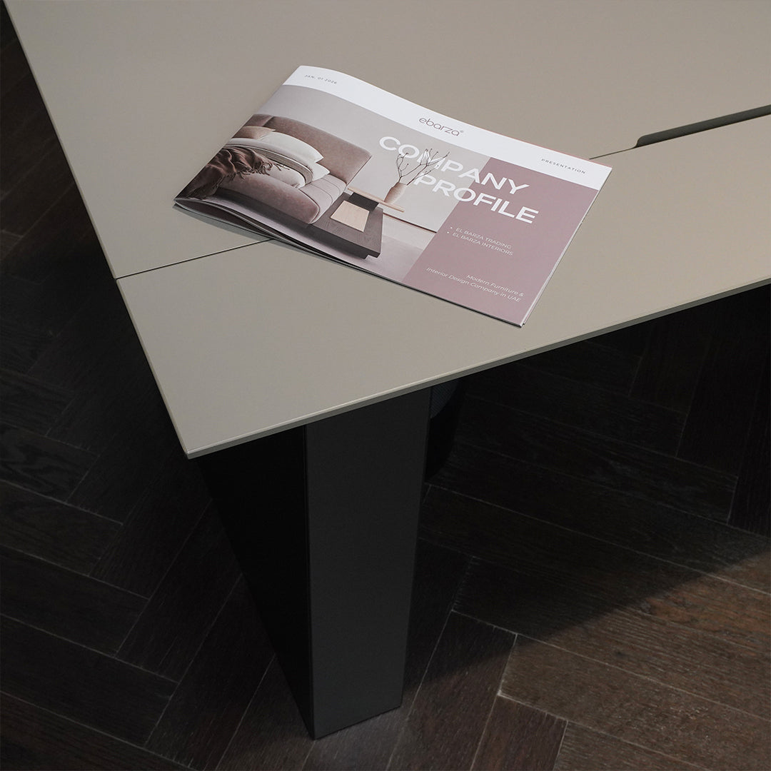 Vipo Lift and Push-Pull Office Table W240*D190*H75-115 cm VIPO-714P -  Office Desks - ebarza Furniture UAE | Shop Modern Furniture in Abu Dhabi & Dubai - مفروشات ايبازرا في الامارات | تسوق اثاث عصري وديكورات مميزة في دبي وابوظبي