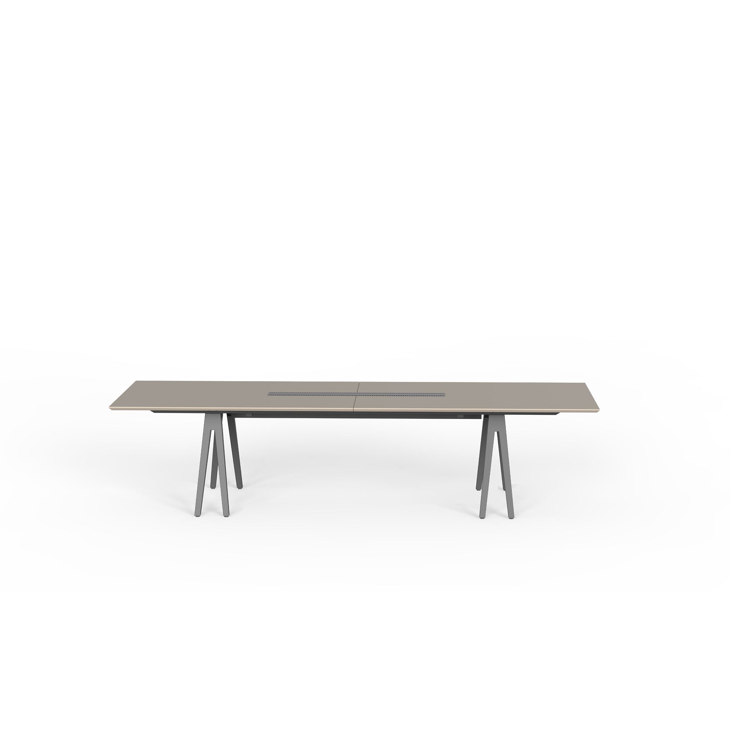 Vipo Office Meeting Table by BEACON WZDDG, 320x120x75 cm, sturdy office desk with spacious surface for meetings and collaboration.