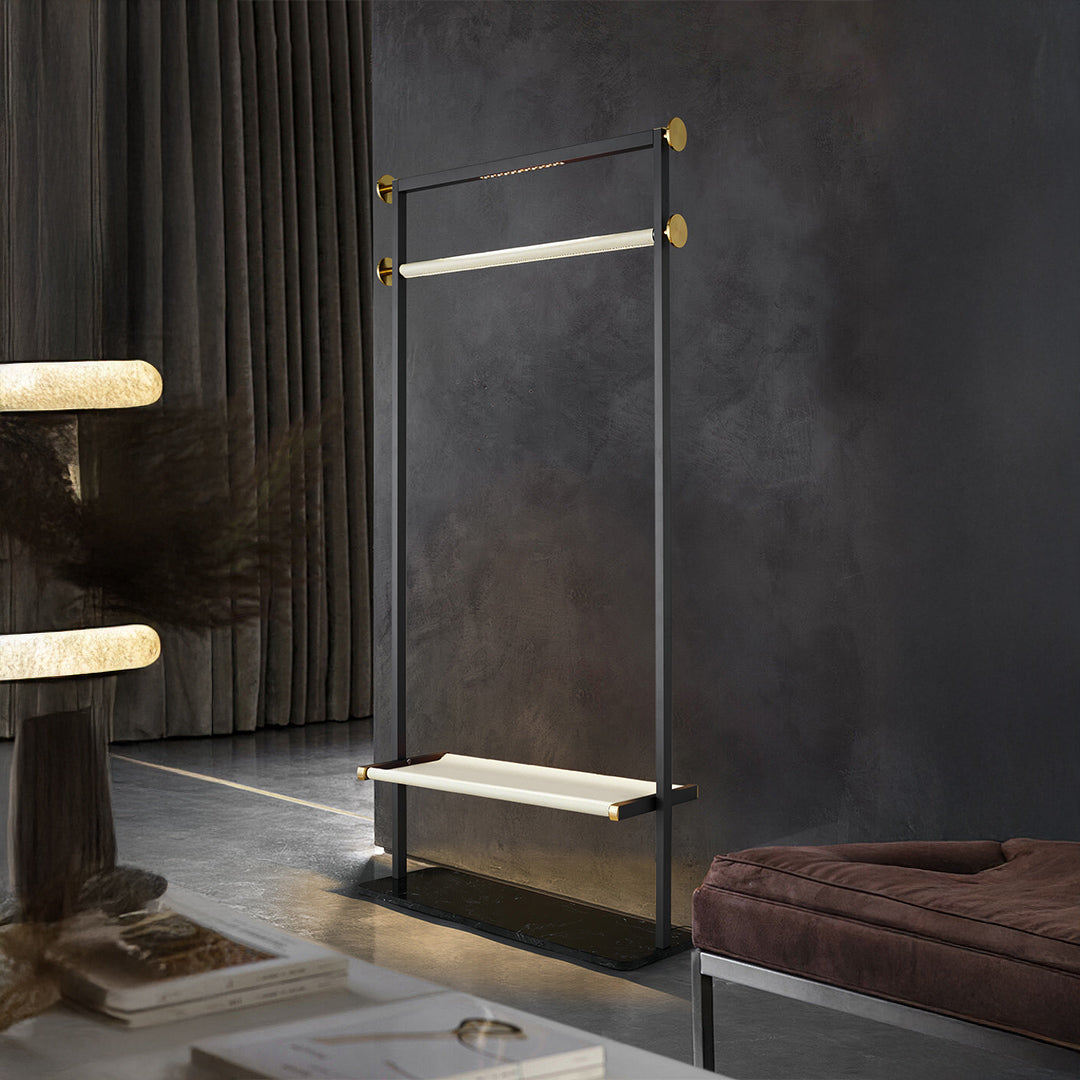 Pre-order 45 Days Delivery Vogue Clothing Rack/ Hanger With LED Light MA06130F-001 -  Hangers - ebarza Furniture UAE | Shop Modern Furniture in Abu Dhabi & Dubai - مفروشات ايبازرا في الامارات | تسوق اثاث عصري وديكورات مميزة في دبي وابوظبي