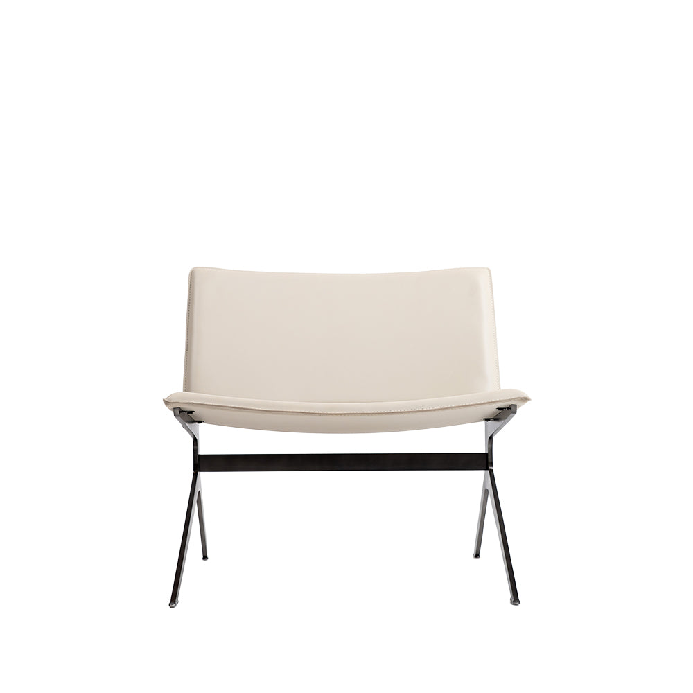 BEACON Vortex Lounge Chair BC719 with modern design, round cushioned seat and sleek base, perfect for contemporary living spaces.