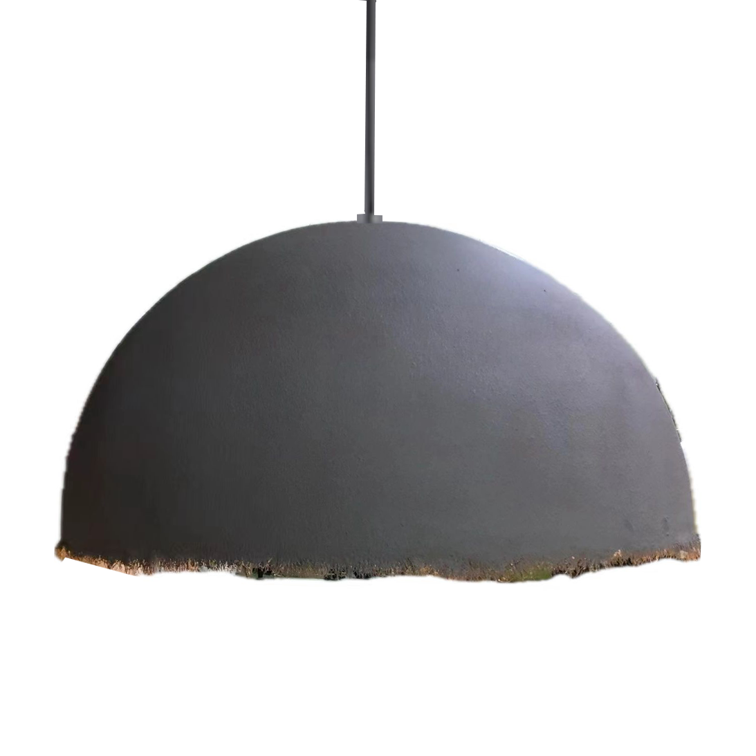 Wabi Sabi brown pendant light by BEACON, modern pendant lamp with earthy finish, ideal for contemporary interior lighting.