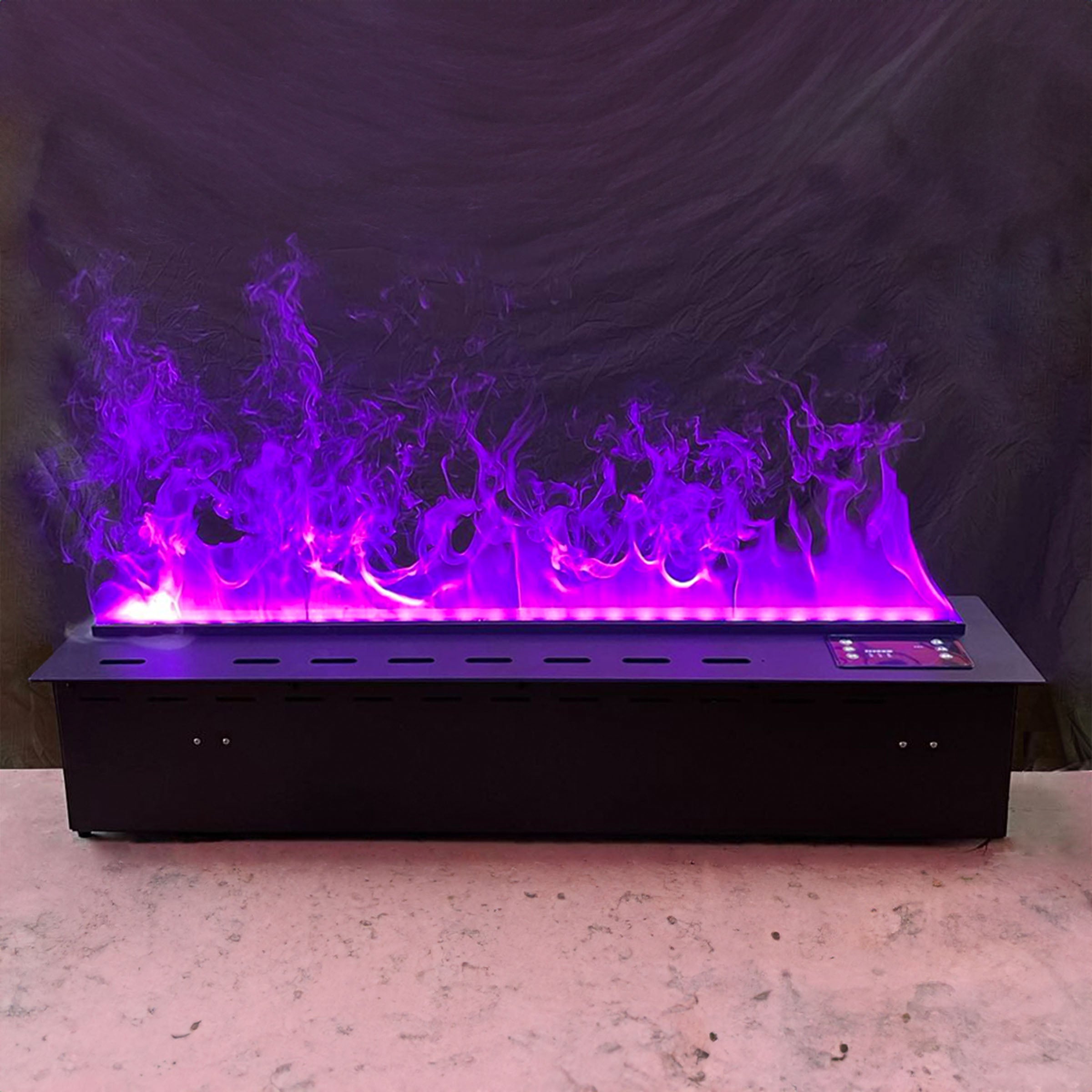 BEACON 3D1800 electric fireplace with water vapor mist effect, decorative electric fireplace for modern home decor