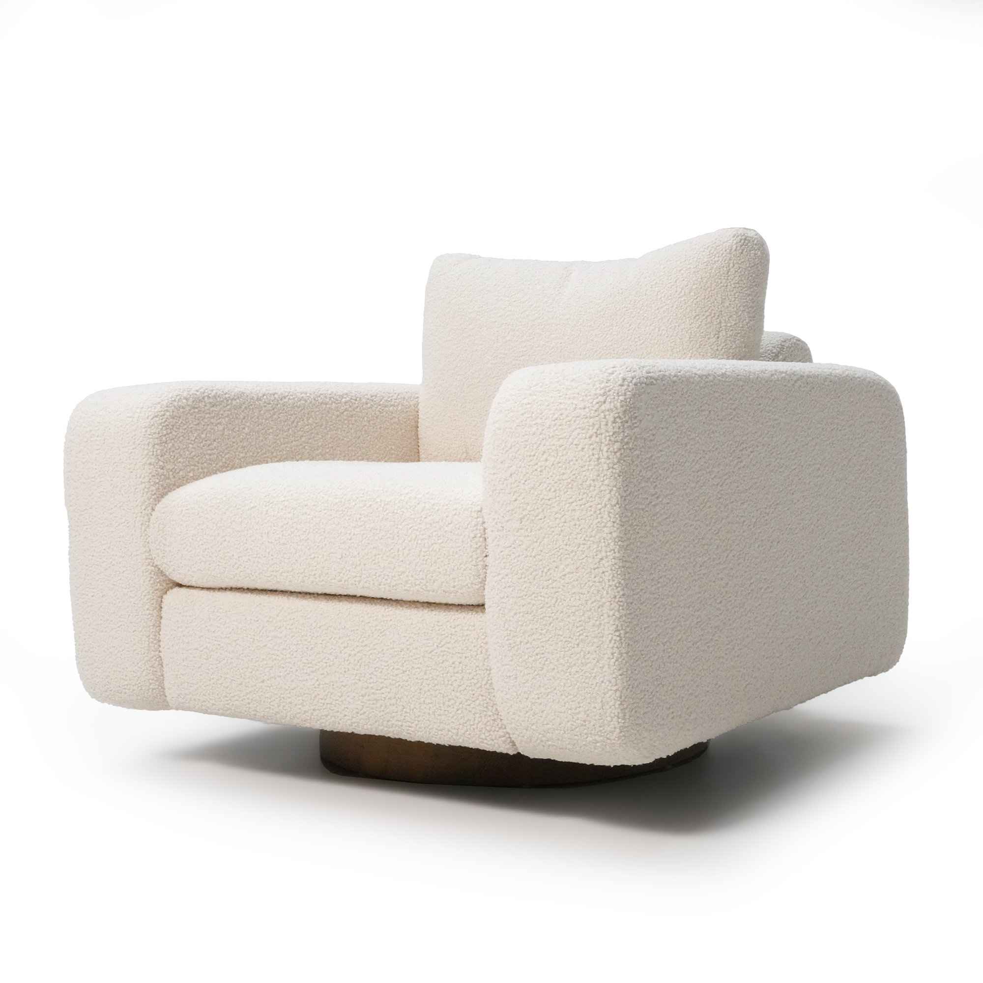 WD Lounge Chair -  Ivory 18077E -  Lounge Chairs - ebarza Furniture UAE | Shop Modern Furniture in Abu Dhabi & Dubai - مفروشات ايبازرا في الامارات | تسوق اثاث عصري وديكورات مميزة في دبي وابوظبي