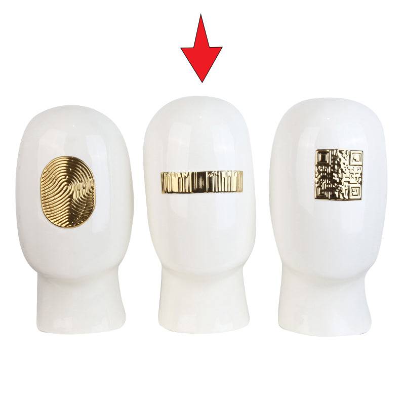 White Figure Decoration-B Fa-D1936B -  Home Decor Figurines - ebarza Furniture UAE | Shop Modern Furniture in Abu Dhabi & Dubai - مفروشات ايبازرا في الامارات | تسوق اثاث عصري وديكورات مميزة في دبي وابوظبي