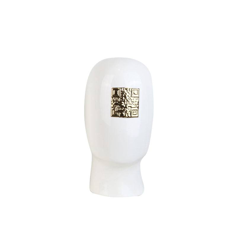 White Figure Decoration-C Fa-D1936C -  Home Decor Figurines - ebarza Furniture UAE | Shop Modern Furniture in Abu Dhabi & Dubai - مفروشات ايبازرا في الامارات | تسوق اثاث عصري وديكورات مميزة في دبي وابوظبي
