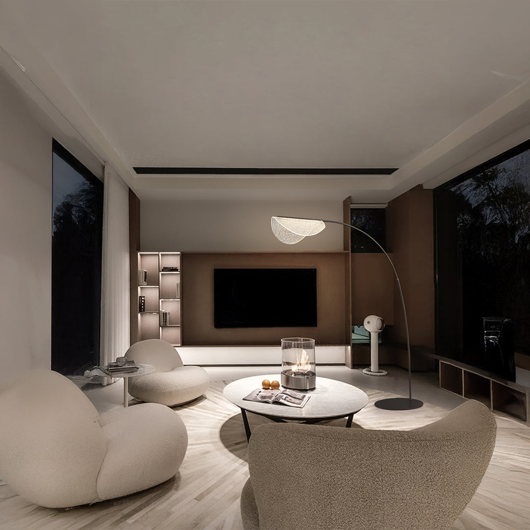 Pre-order 45 Days Delivery  Willow Floor Lamp MA06092F-001 -  Floor Lamps - ebarza Furniture UAE | Shop Modern Furniture in Abu Dhabi & Dubai - مفروشات ايبازرا في الامارات | تسوق اثاث عصري وديكورات مميزة في دبي وابوظبي