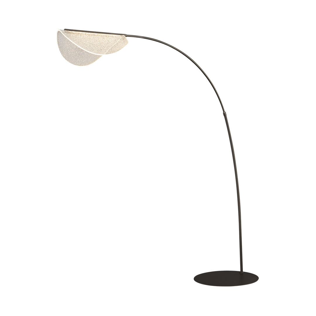 BEACON Willow Floor Lamp MA06092F-001/C1 with a sleek design, featuring a tall wooden stand and fabric lampshade.