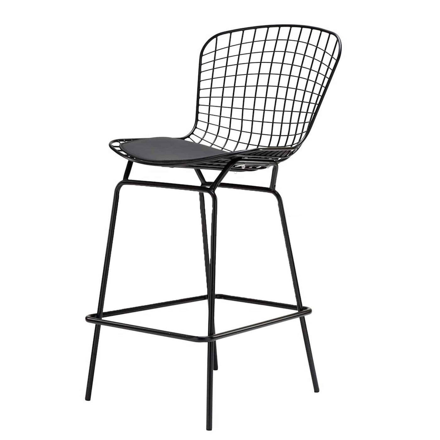 Buy Wire Bar Stool & Cushion Mc020QB/Bp8601 ebarza Modern Furniture in Abu Dhabi & Dubai