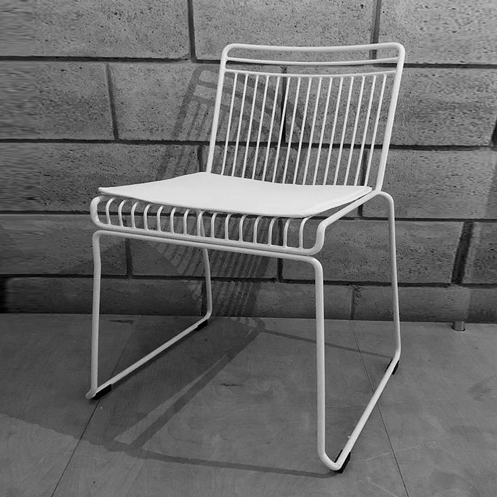 Wire  Chair  Mc-148 W -  Chairs | كرسي سلك - ebarza Furniture UAE | Shop Modern Furniture in Abu Dhabi & Dubai - مفروشات ايبازرا في الامارات | تسوق اثاث عصري وديكورات مميزة في دبي وابوظبي