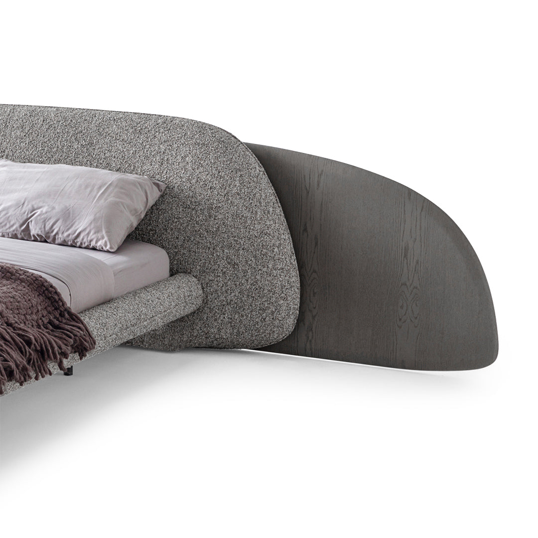 Wogg Bedstead 180 cm by HOMAGE KOLTUK, modern wooden bed frame with clean lines and a sturdy design.