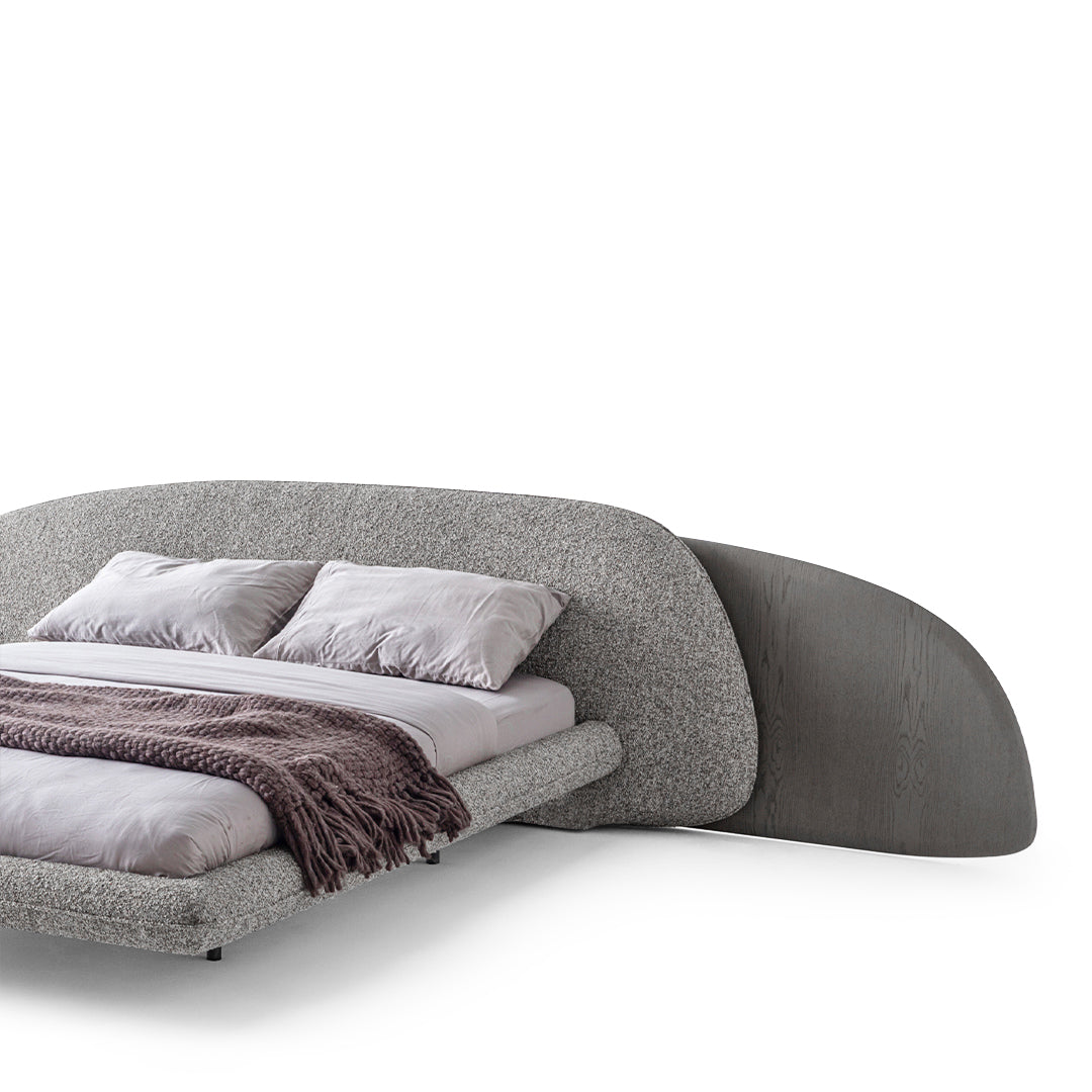 Wogg Bedstead 180cm by HOMAGE KOLTUK, featuring a modern wooden frame and clean design for contemporary bedrooms.