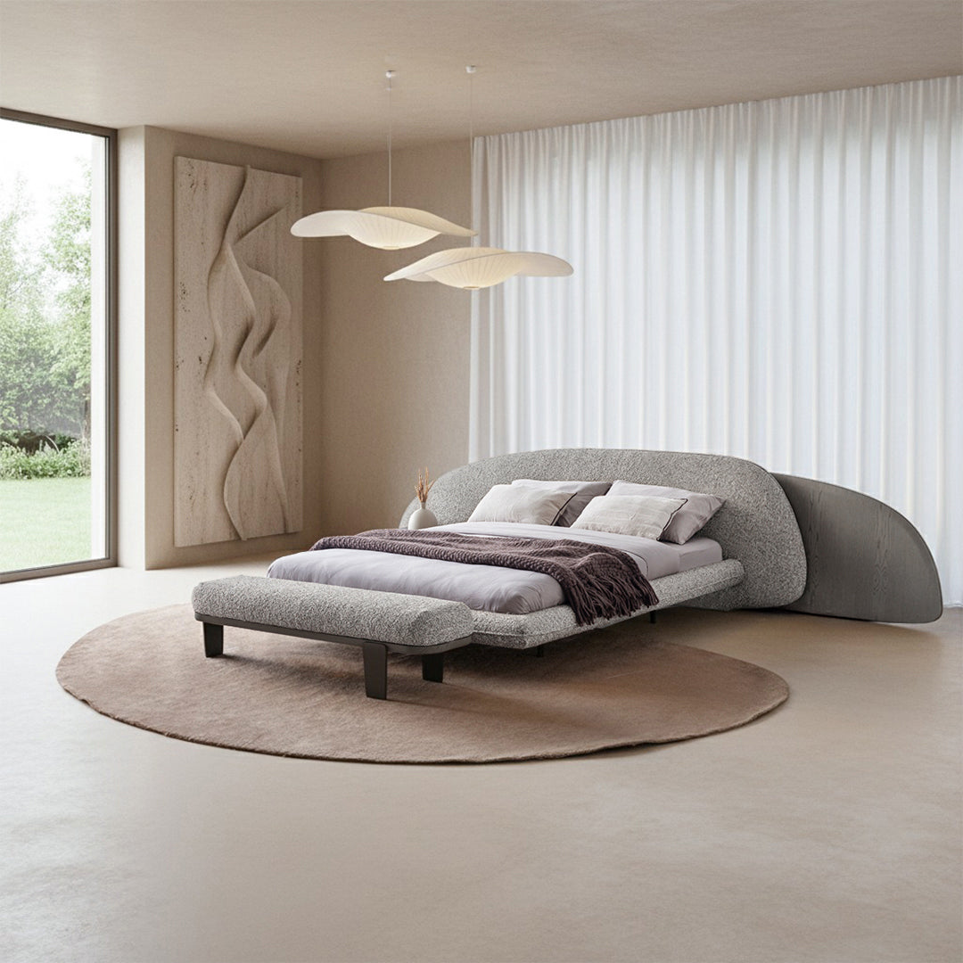 Wogg Bedstead 180 cm by HOMAGE KOLTUK, modern wooden bed frame with clean lines and sturdy design in natural finish.
