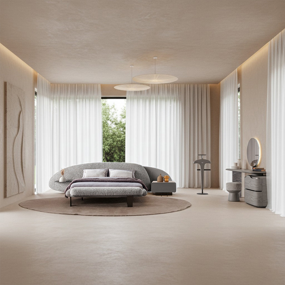 Wogg Bedstead 180 cm by HOMAGE KOLTUK, showcasing a modern wooden bed frame with sleek design and sturdy construction.