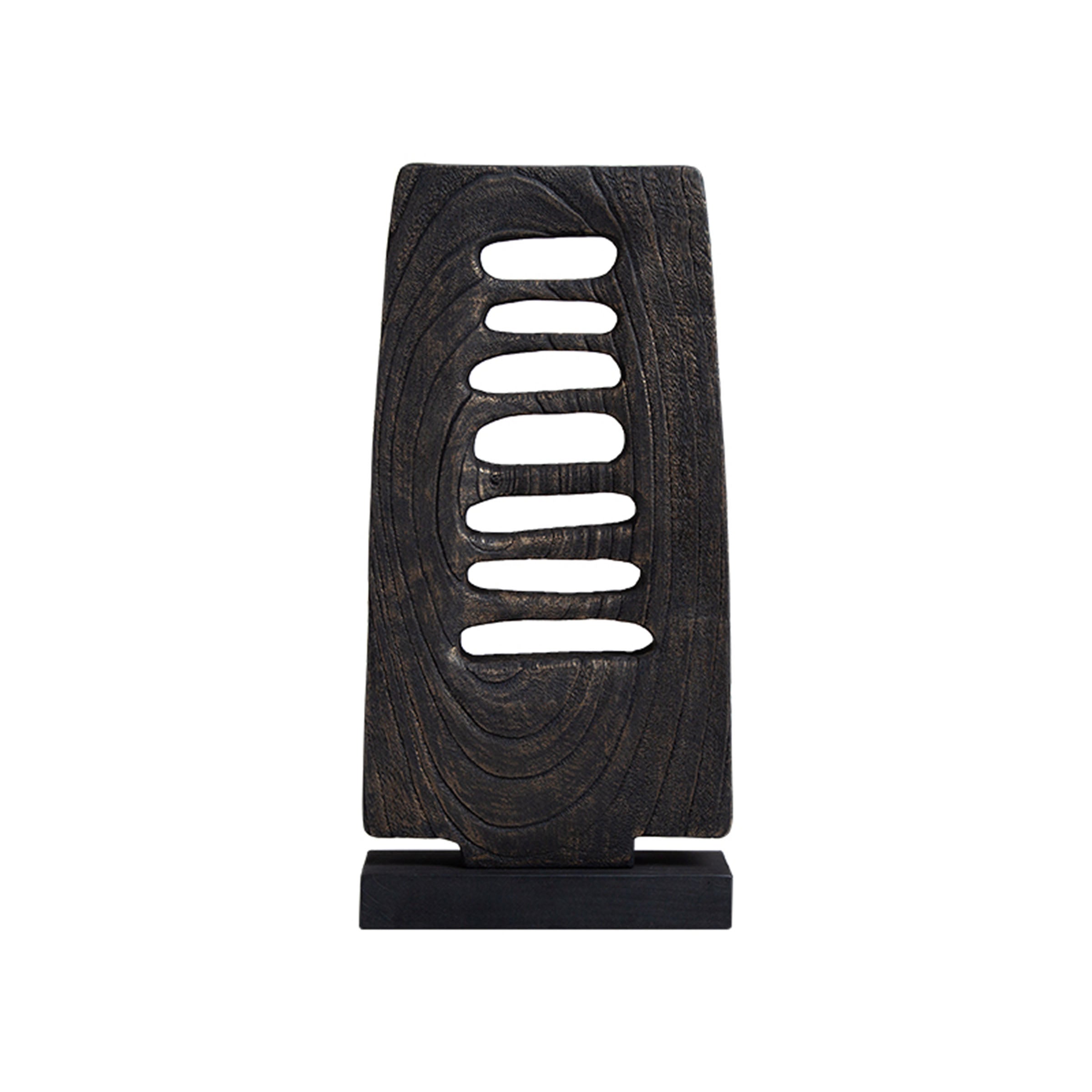 Wood pendulum home decor figurine by BEACON, featuring a detailed wooden design with a classic pendulum mechanism.