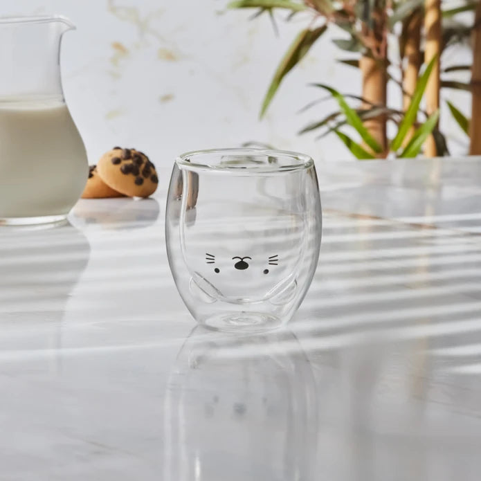 Karaca Pia Otter Water Glass 250 ml 153.03.08.2439 -  Drinkware | كاراجا بيا زجاج ماء قضاعة 250 مل - ebarza Furniture UAE | Shop Modern Furniture in Abu Dhabi & Dubai - مفروشات ايبازرا في الامارات | تسوق اثاث عصري وديكورات مميزة في دبي وابوظبي