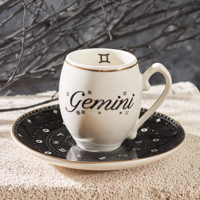 Karaca Gemini Coffee Cup 90 ml 153.03.06.6902 -  Coffee Sets | كوب قهوة كاراجا الجوزاء 90 مل - ebarza Furniture UAE | Shop Modern Furniture in Abu Dhabi & Dubai - مفروشات ايبازرا في الامارات | تسوق اثاث عصري وديكورات مميزة في دبي وابوظبي